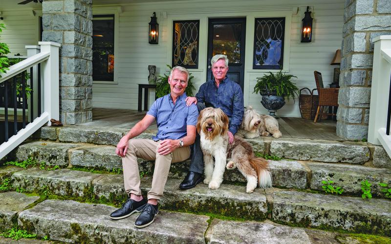 David Moore and Darren Whatley recently made a $10 million legacy gift to Western Carolina University.