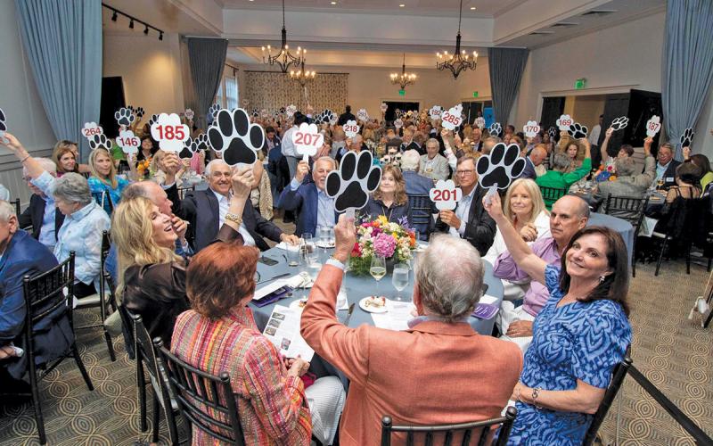 The Country Club of Sapphire Valley hosted the CHHS Pawsitively Purrfect Party on June 16. The event raised $1.3 million toward the cost of  the CHHS  veterinary clinic.