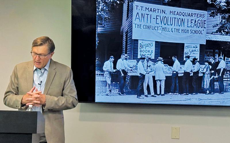 Edward Larson talks about the Scopes Monkey Trial.