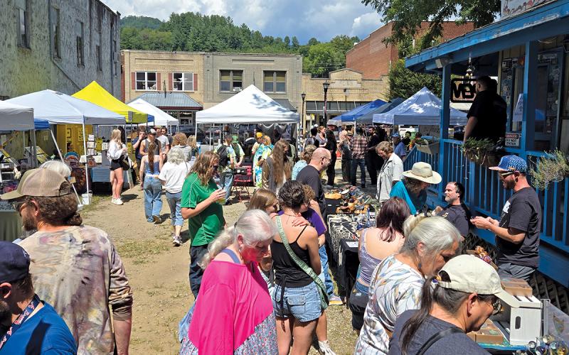 The Just American Made Glass Festival will line the streets of Sylva on Nov. 8.