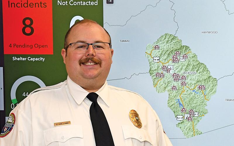 New Jackson County Emergency Management Director Zeb Holland