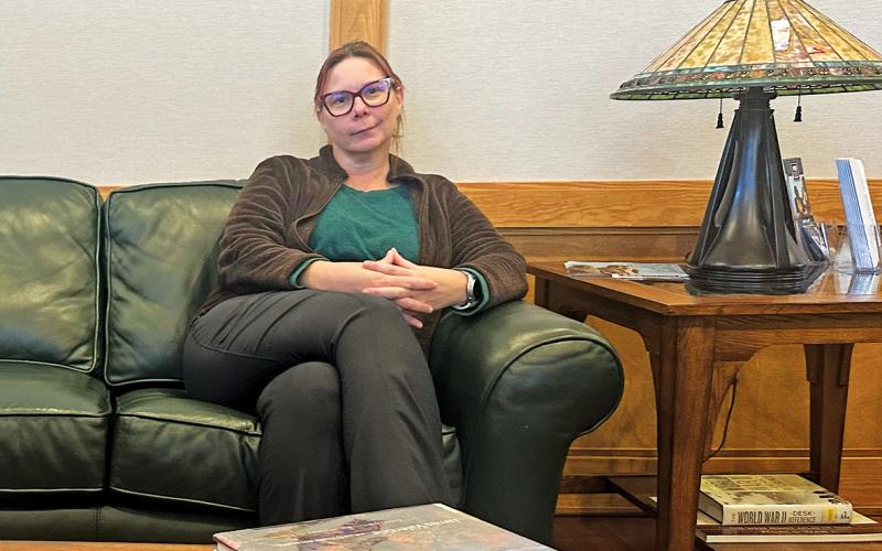 Serenity Richards ended her position as head librarian at Albert-Carlton Cashiers Community Library on Jan. 22.