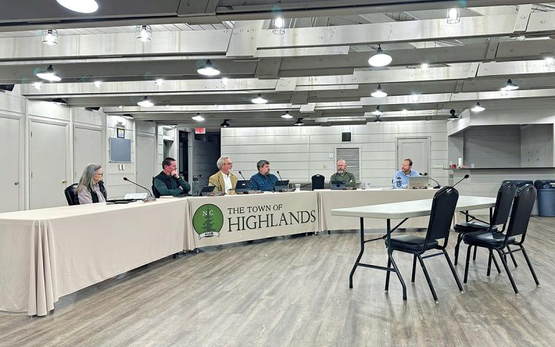 The Highlands Board of Commissioners debated whether workshops or committee meetings would be more effective during their Feb. 19 meeting.