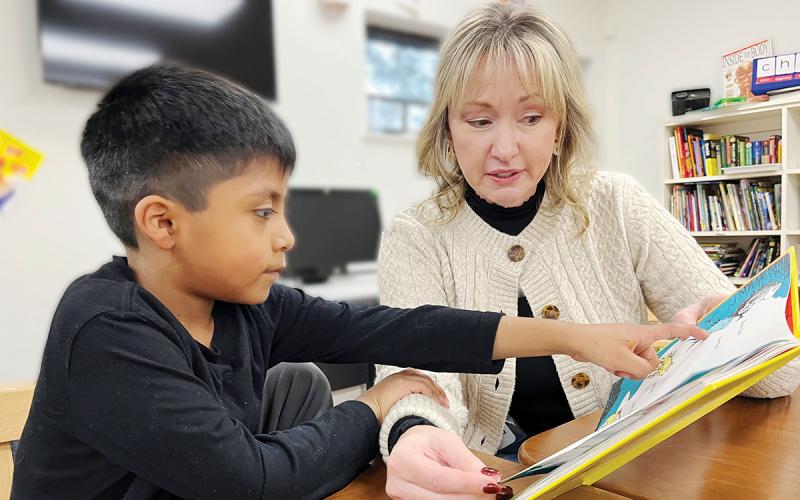 Volunteering at The Literacy &amp; Learning Center is easy and makes a vital impact on the community.  |  Photo by The Literacy and Learning Center