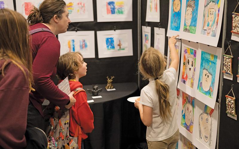 “Drawn to the Plateau” is a youth art collaboration between the Boys and Girls Club of the Plateau and The Bascom: A Center for Visual Arts.  |  Courtesy of Boys and Girls Club of the Plateau