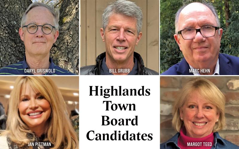 Highlands Town Board Candidates