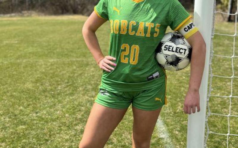 McKenzie Woods was a captain during the 2026 BREC varsity girls soccer season, helping lead the team through adversity.