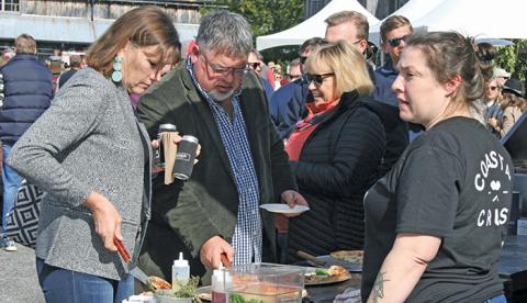 Visitors packed the Highlands Food and Wine Festival for four days of gourmet offerings and custom cocktails from across the Southeast.