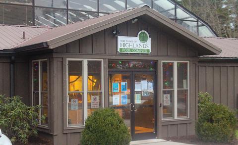 The Highlands pool complex will be renovated following a donation from the Williams Foundation to the Town of Highlands.