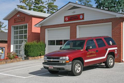 The current Highlands Fire Department station on Oak Street has been added on to multiple times. The new fire station, on Franklin Road, will be large enough to house all the fire department equipment under one roof and accommodate 24 hour staff coverage.