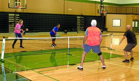 The Highlands Park and Recreation Department will reconfigure two tennis courts located at the rec center to six new pickleball courts, following approval by the town board.