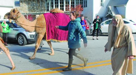 The Christmas parade this year is scheduled for 10:30 a.m. 
