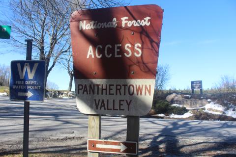 Photo by Michael O’Hearn/Crossroads Chronicle A proposal was introduced that would allow bear hunting at the Panthertown-Bonas Defeat sanctuary near Cashiers.