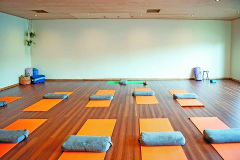 Submitted Photo Yoga Highlands rebuilt its new studio in 2020 and is beginning its 18th business year in Highlands.