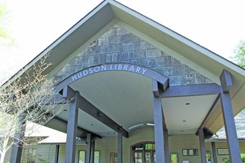 Photo by Christopher Lugo/Staff For the past five years, Hudson Library has undergone improvements to its exterior and interior. 