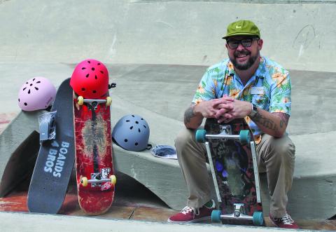 T.J Smith is hoping to get more young people interested in skating during “Come Skate Day” on Saturday.