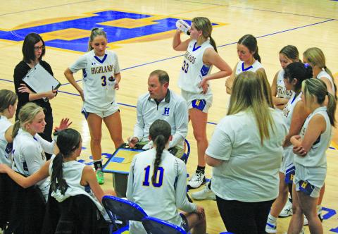 Five Highlands girls basketball players and head coach Brett Lamb will take part in the West-Midwest 1A All-star game on Saturday in Bessemer City.