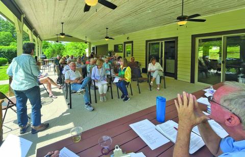 Mountain Findings honored its volunteers during a recent members meeting.