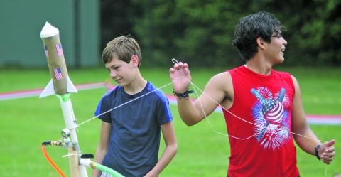 Highlands’ Fourth of July events will kick off at 9 a.m. on Tuesday morning with the annual water rocket launch sponsored by the Boy Scouts of America at the baseball field on 4th Street.