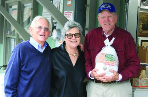 Photo by Ryan Hanchett Members of the Rotary Club of Highlands donated 25 turkeys for families in need prior to the Thanksgiving holiday.