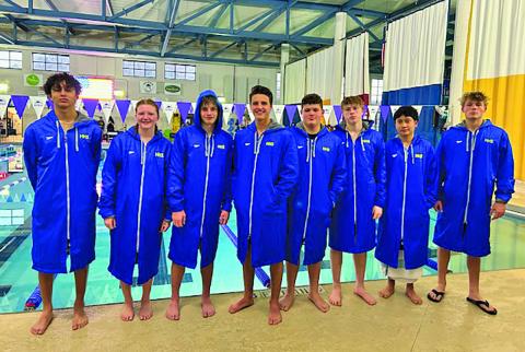 The Highlands swim team rolled into Waynesville and bested their 3-A opponents at a recent meet.