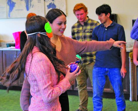 Students from Blue Ridge and Summit Charter School got a lesson in effective communication during a program at the Boys and Girls Club.