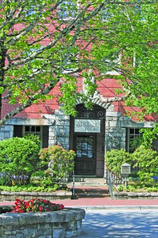 Old Edwards Inn, on the corner of Main and 4th Streets in Highlands, is among the Old Edwards Hospitality Group properties sold to James and Jessica Whitley of Athens, Georgia.