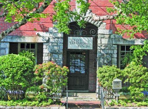 Old Edwards Inn, on the corner of Main and 4th Streets in Highlands, is among the Old Edwards Hospitality Group properties sold to James and Jessica Whitley of Athens, Georgia.