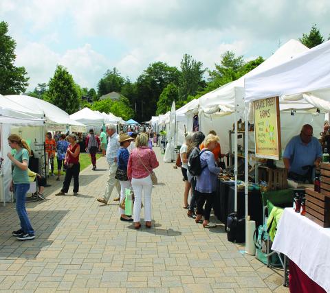 The Mountaintop Rotary Arts and Crafts Show will take place Saturday and Sunday at Kelsey-Hutchinson Founders Park.