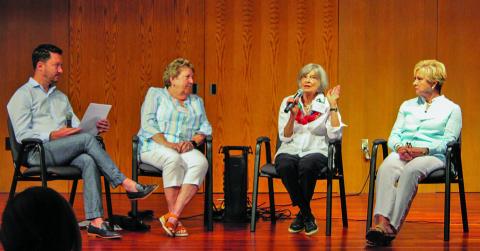 A roundtable discussion focused on Cashiers tourism industry was the highlight of the 2024 Jan Wyatt Symposium.