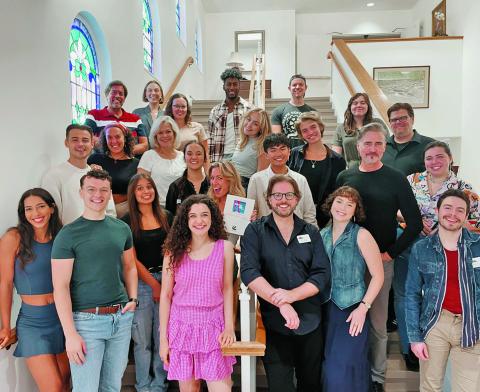 The cast of “Catch Me If You Can,” which will premier at the Highlands PAC on July 24.