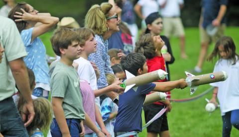 Highlands’ Fourth of July festivities will begin at 9 a.m. on Thursday with the water bottle rocket launch.