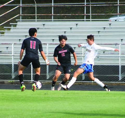 Highlands and Franklin renewed their soccer rivalry on Monday night in the season opener for both teams.