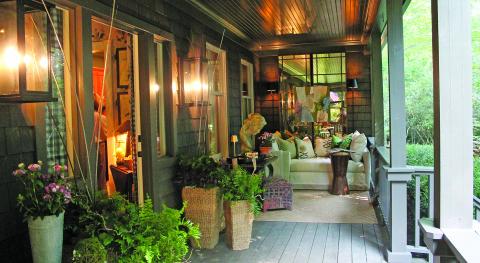 The outdoors areas of the Cashiers Designer Showhouse were particularly popular in 2024.
