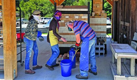 Potters and ceramic artists at The Bascom fired up a new soda kiln just in time for September classes to begin.