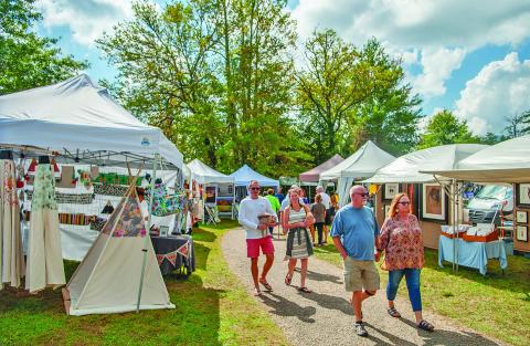 The Cashiers Valley Leaf Festival will fill The Village Green from Oct. 11-13.