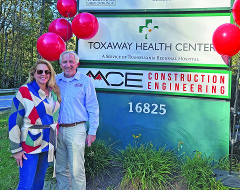 Mountain Construction Engineering officially opened its second office, this one in Lake Toxaway, on Thursday, Oct. 10.