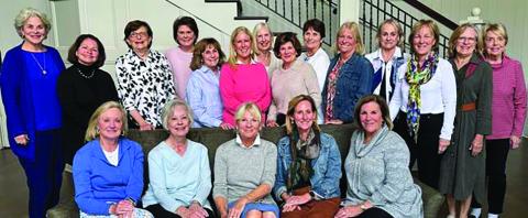 The Cullasaja Women’s Club grants committee is comprised of (back row) Betsy Wigington, Kyle Ball, Esther Stokes, Evand Moore, Cherry Tyde, Debbie Thompson, Jan Pavlis, Anne Schaeffer, Marianne Lassiter, Jackie Martino, Donna Woltzen Maureen Browne, Sonya Honea and Bonnie Evans. Seated are Jane Adams, Jo Hill, Margaret Eichman, Lindy Colson Harrison and Dawn Van Fleet.