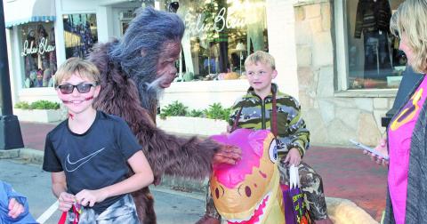 Halloween brought out costume-clad children from across the plateau on Thursday night for celebrations in Highlands and Cashiers.