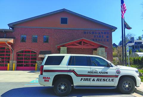 Highlands Fire and Rescue proposed adding a new truck in the upcoming budget, but that purchase has been moved to the 2026-27 budget year.
