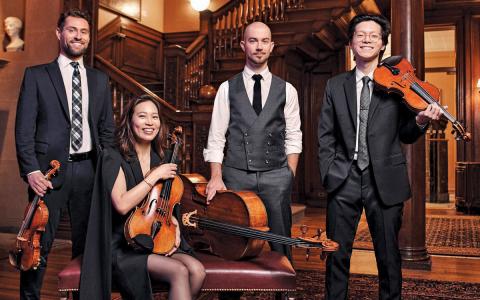 The Dover Quartet will perform on July 29 and 30 as part of the Highlands-Cashiers Chamber Music Festival.