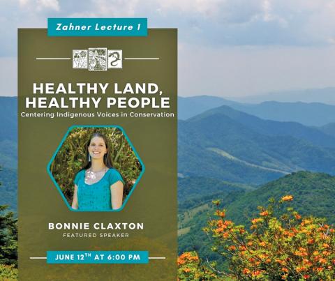 Bonnie Claxton will lead the first Zahner Lecture series on June 12 at 6 p.m.