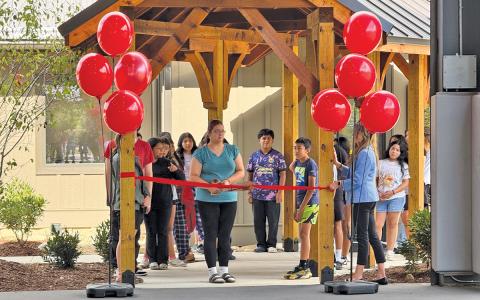 The Boys and Girls Club on the Plateau celebrates its brand-new teen building with a ribbon cutting ceremony.