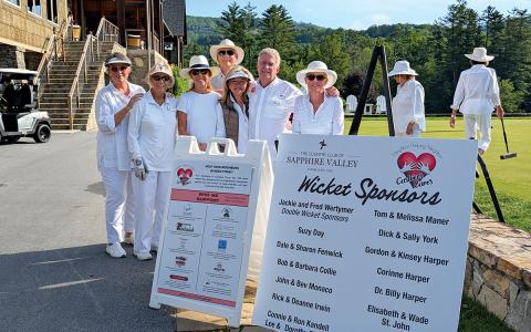 This first-time event helps Cashiers Cares continue its mission to fund smaller, local non-profits serving this area.