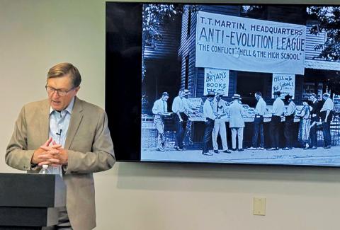 Edward Larson talks about the Scopes Monkey Trial.