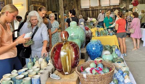 The Fall Pottery Show is the highlight of The Bascom’s fall programming.