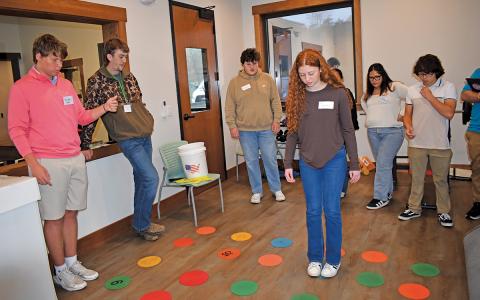 Students from Blue Ridge Early College, Highlands School, and Summit Charter School participate in the Boys and Girls Club of the Plateau’s Junior Leadership of the Plateau event.