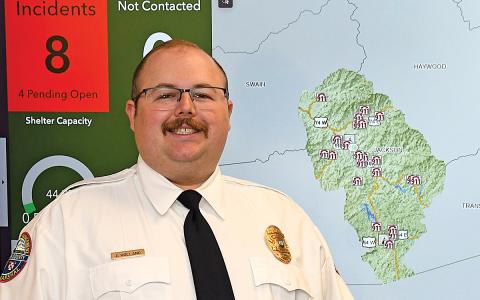 New Jackson County Emergency Management Director Zeb Holland