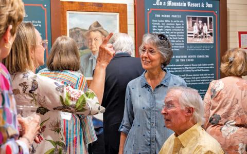The ‘Let No One Be a Stranger Here’ exhibit will remain permanently open at the Cashiers Historical Society, welcoming both residents and visitors of the Plateau.  |  Photo courtesy of Cashiers Historical Society