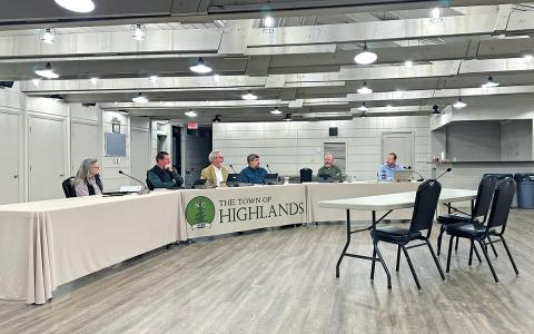 The Highlands Board of Commissioners debated whether workshops or committee meetings would be more effective during their Feb. 19 meeting.